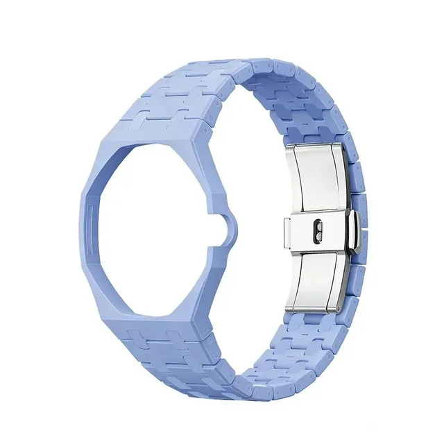 ceramic silicone watch band 陶瓷表带浅绿