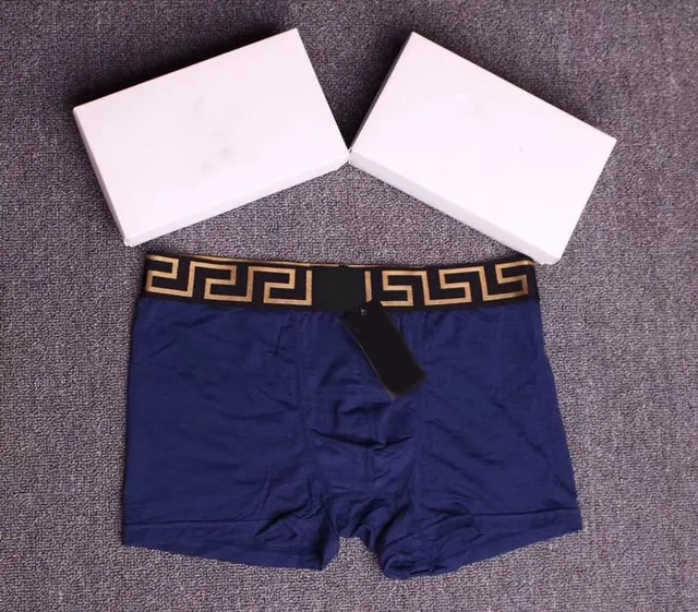 Versace Boxer Brief Greca Logo Waistband