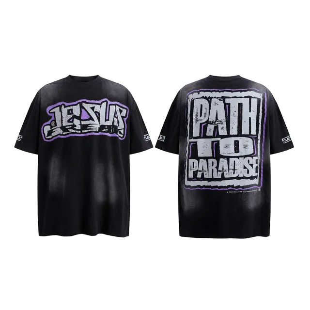 Hellstar Path to Paradise Tee Graffiti Print