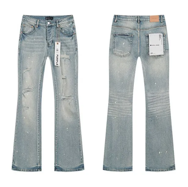 Levi's 501 Flare Distressed Light Wash