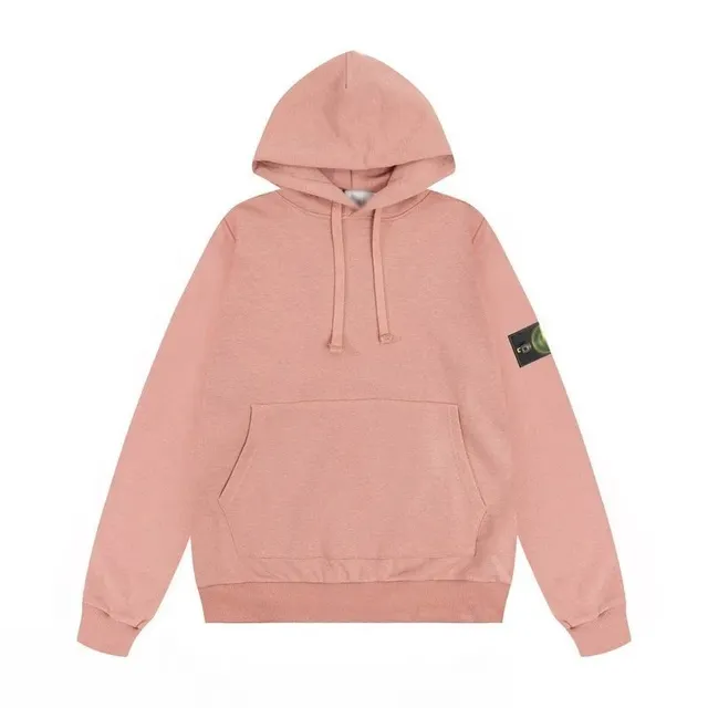 Stone Island Hooded Sweatshirt Pink
