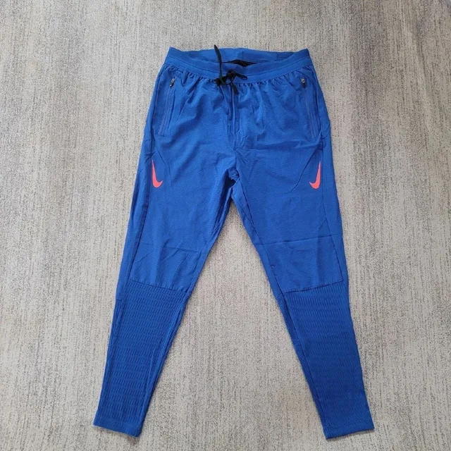 Nike Tech Knit Pants Royal Blue with Pink Swoosh