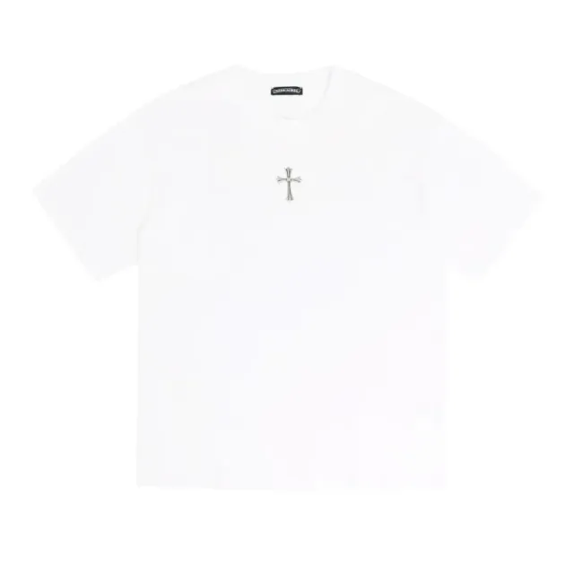 Chrome Hearts Cross Embroidered T-Shirt