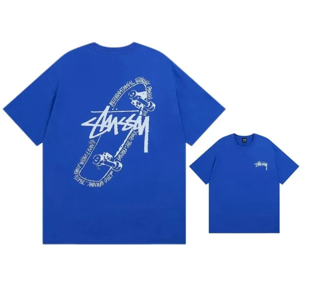 Stüssy Graphic T-Shirt Skateboard Print
