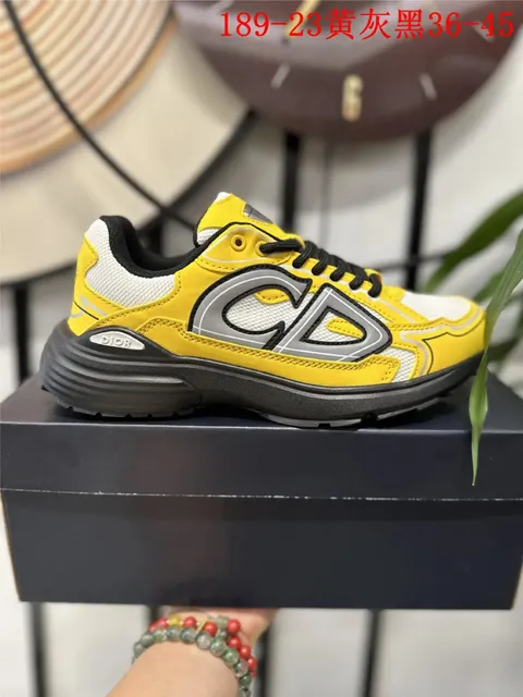 Dior B22 Yellow Grey Black