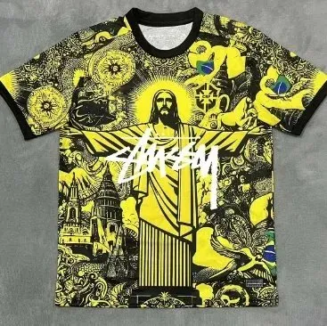 Stüssy Graphic T-Shirt Jesus Print
