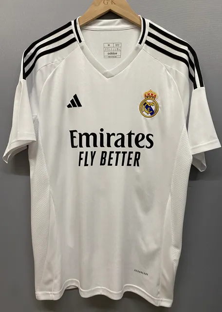 Adidas Real Madrid Home Jersey Emirates Fly Better