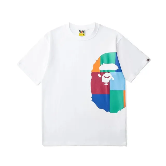 BAPE Shark Tee Multicolor Ape Head
