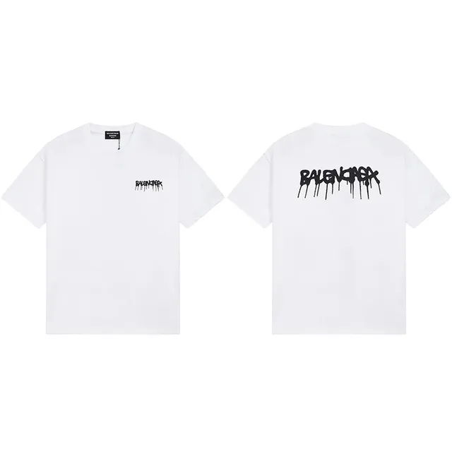 Balenciaga T-Shirt Dripping Logo
