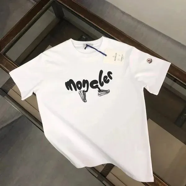 Graphic T-Shirt Moncler Logo Print