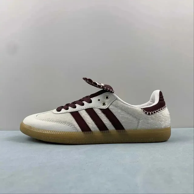 Adidas Samba White Burgundy