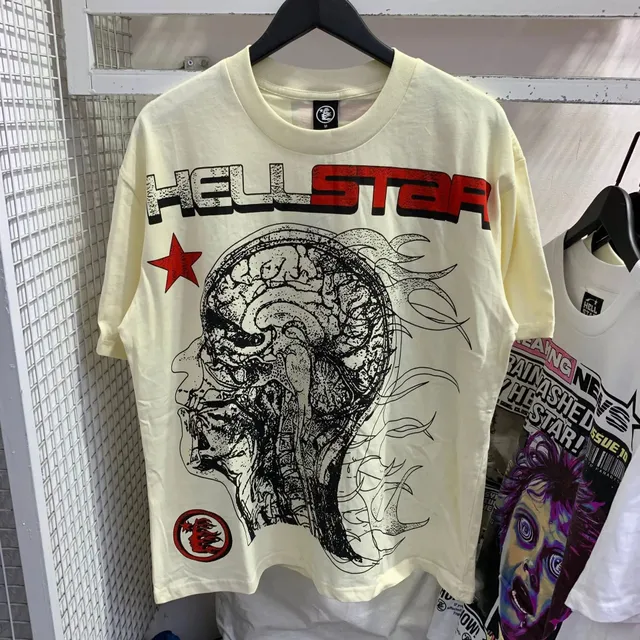 Hellstar Graphic Tee Brain Print