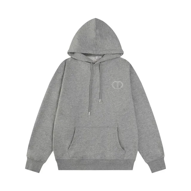 Dior Hooded Sweatshirt CD Logo Embroidered