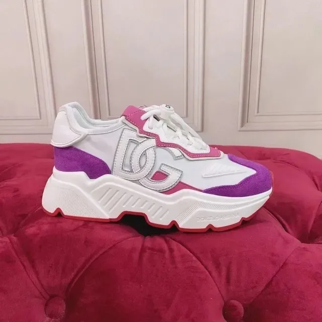 Dolce & Gabbana DG Runner White Purple Pink