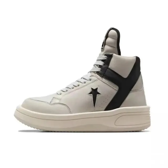 Off-White High-Top Sneaker Star Logo