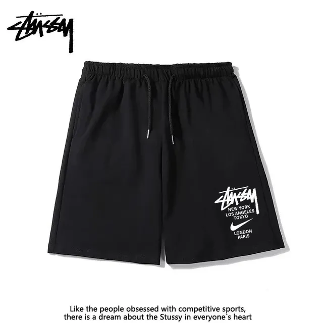 Stüssy × Nike Track Shorts World Cities