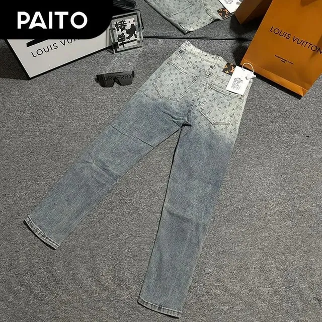 Louis Vuitton Monogram Denim Jeans Gradient Wash