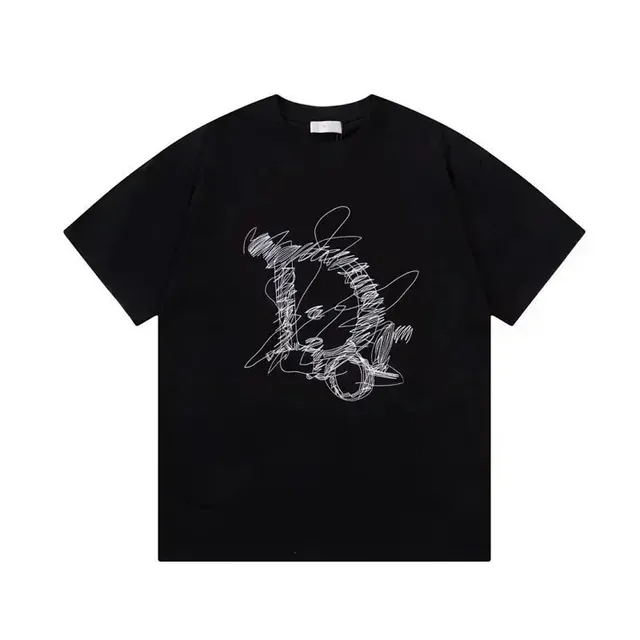 Dior T-Shirt Doodle Logo