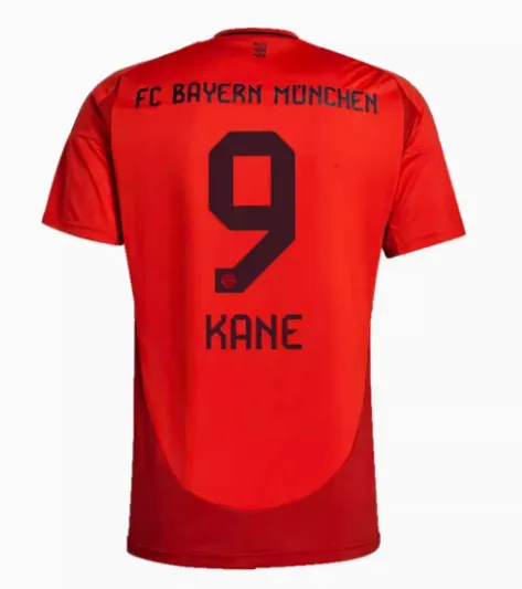 Adidas × Bayern Munich FC Bayern München Home Jersey Kane #9