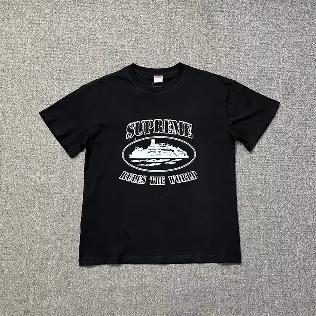 Supreme T-Shirt Yacht Logo