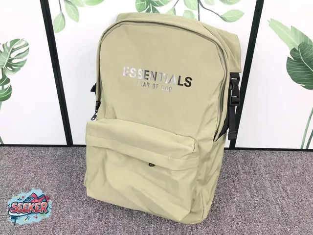 Fear of God Essentials Backpack Embroidered Logo