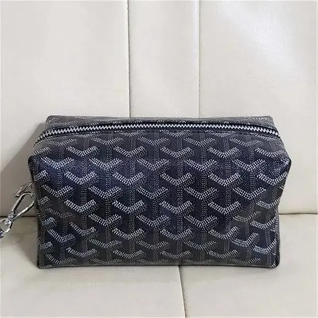 Goyard St. Louis Pouch Chevron Print