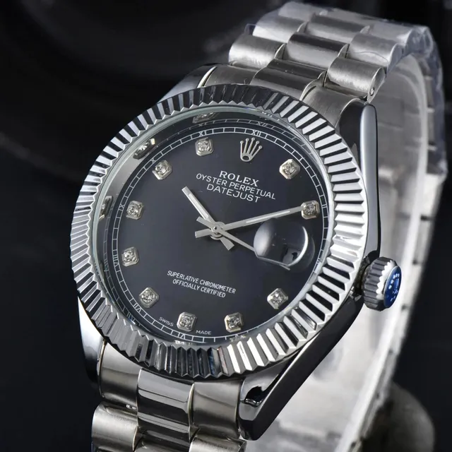 Rolex Oyster Perpetual Datejust Diamond Hour Markers