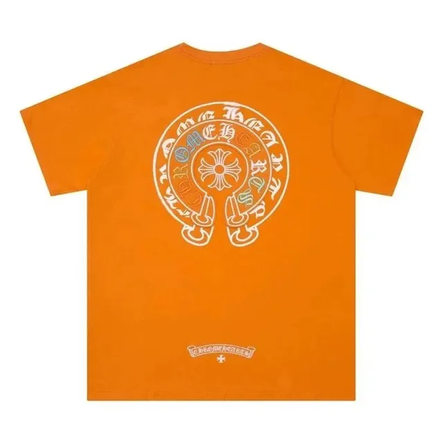 Chrome Hearts Graphic Tee Circle Logo Print