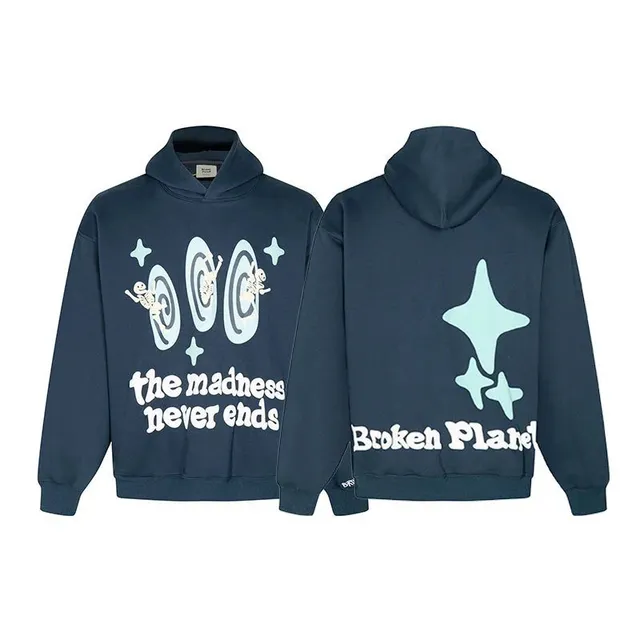 Broken Planet Hoodie The Madness Never Ends
