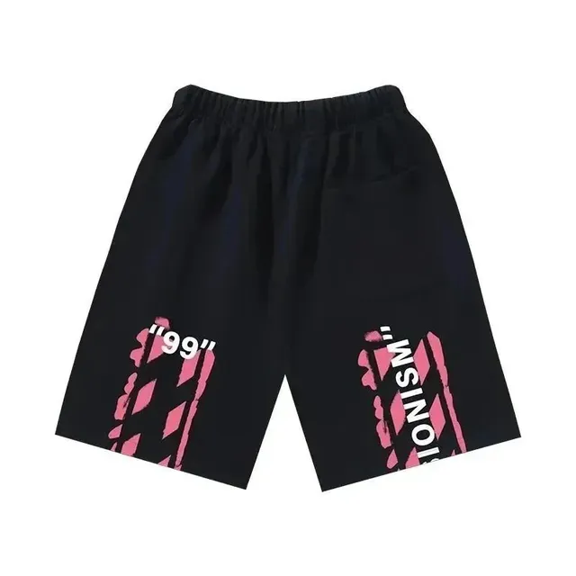 Off-White Printed Shorts Industrial Graphic