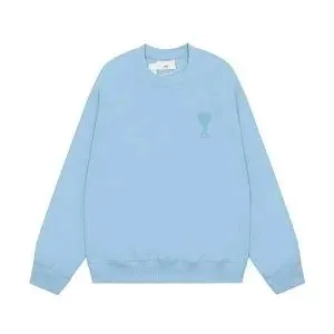 Amiri Crewneck Sweatshirt Light Blue