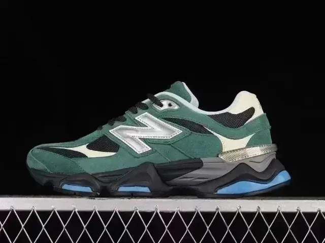 New Balance 9060 Green White Blue