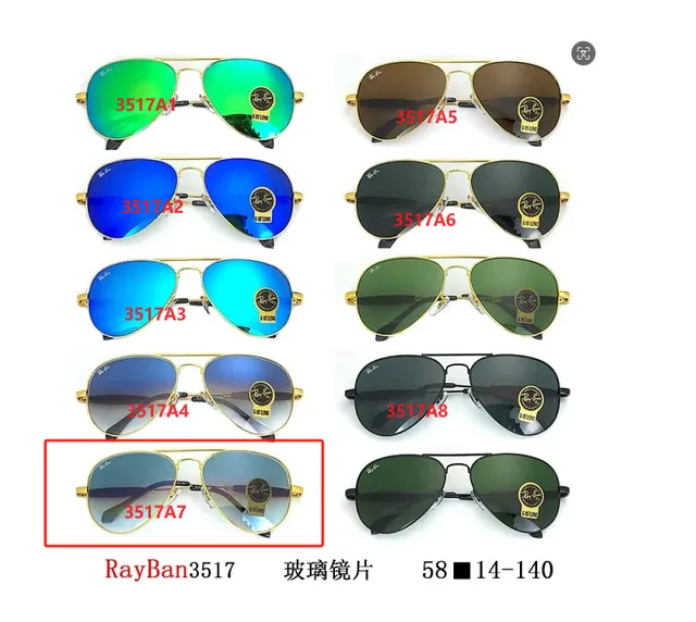 Ray-Ban Aviator Gradient Blue Grey
