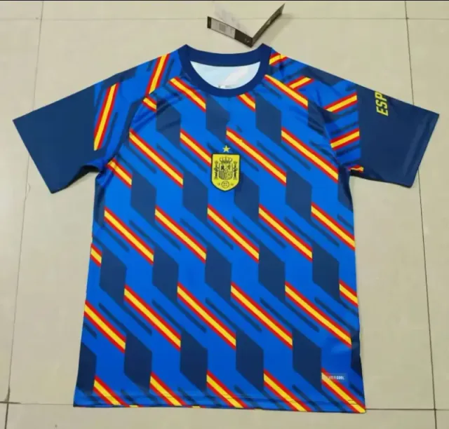 Spain pre-match uniform
