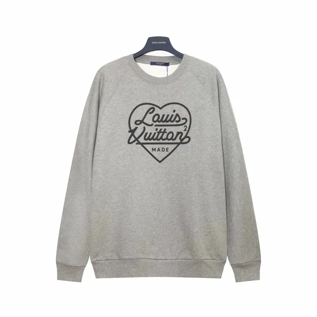 Louis Vuitton Heart Logo Sweatshirt Heart Logo Print