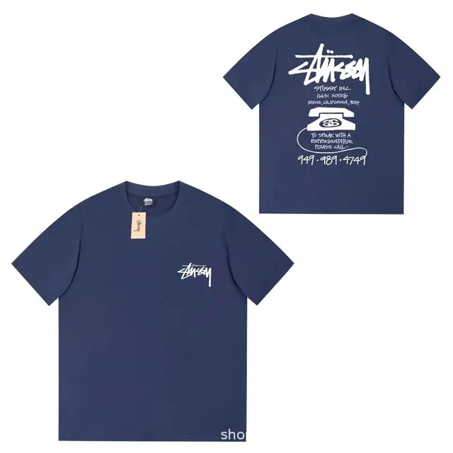 Stüssy Graphic Tee Telephone Print