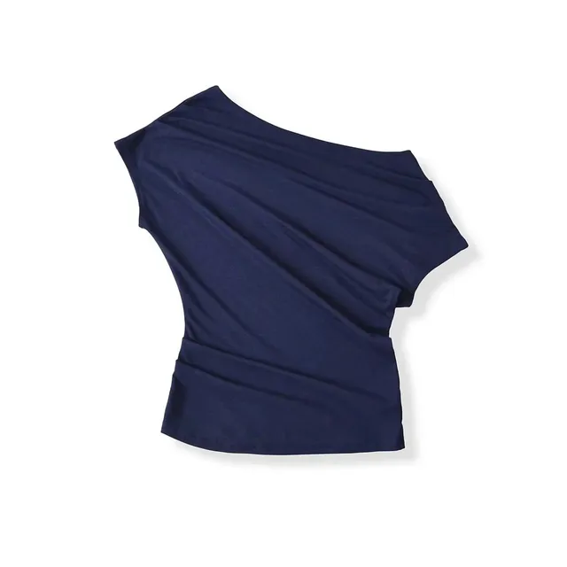 One-Shoulder Top Asymmetrical Cut