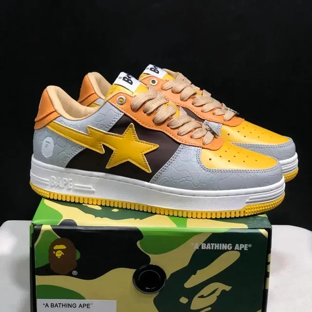 BAPE Shark Air Force 1 Camouflage Star