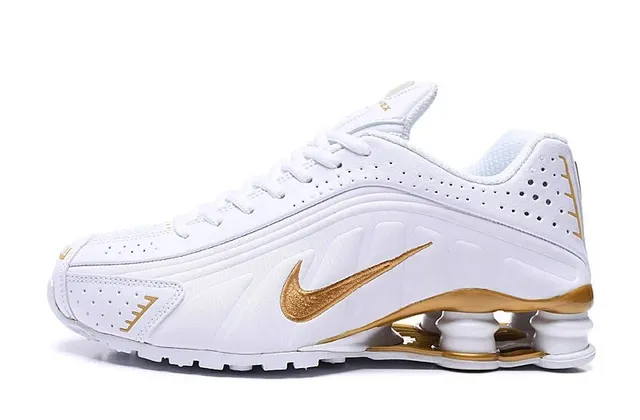 Nike Shox NZ White Gold