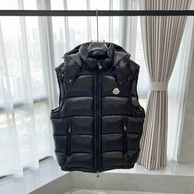 Moncler Quilted Puffer Vest Classic Hooded