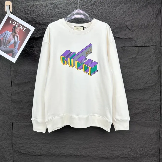 Gucci Crewneck Sweatshirt 3D Logo Print