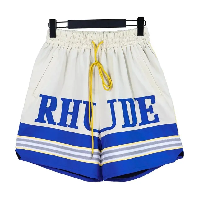 Rhude Logo Shorts RHUD E Appliqué