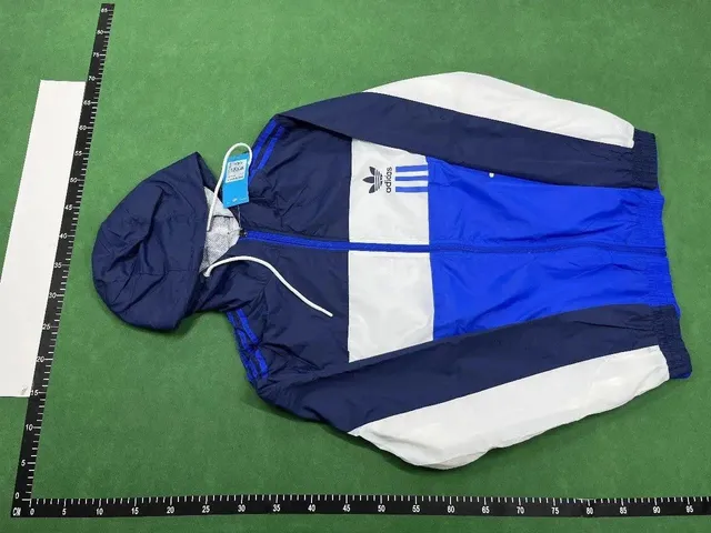 Adidas Windbreaker Jacket Color-Block Blue