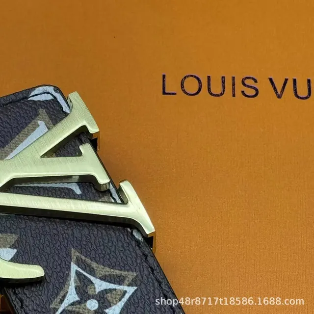 Louis Vuitton LV Belt Monogram Canvas
