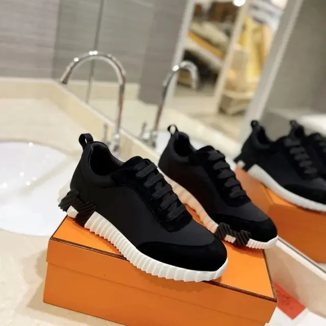 Hermès Oran Sneaker Black and White