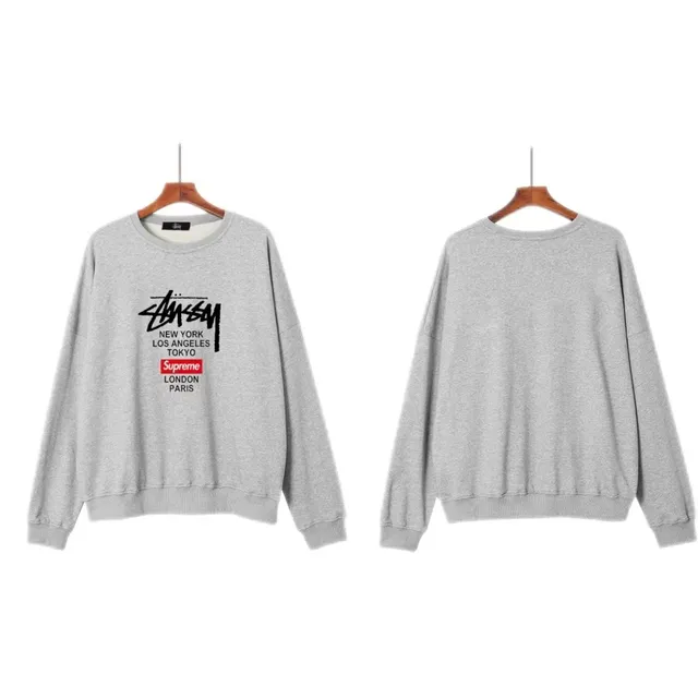 Stüssy Crewneck Sweatshirt Stussy x Supreme City Logo