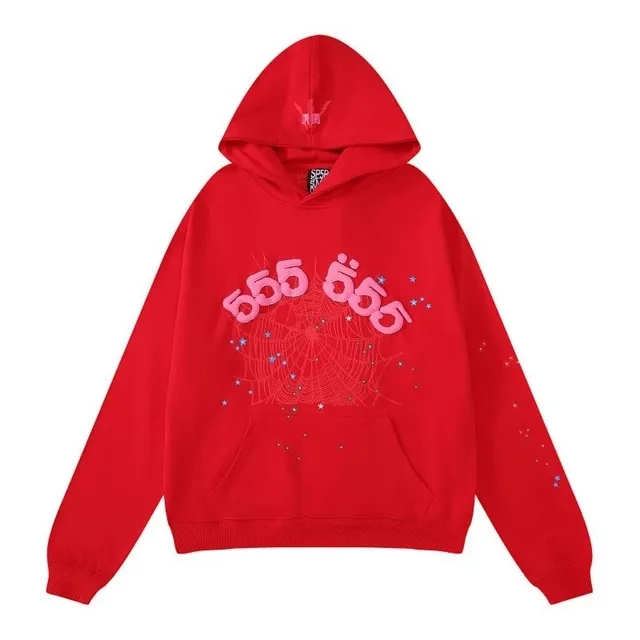Sp5der Hoodie Spider Web 555