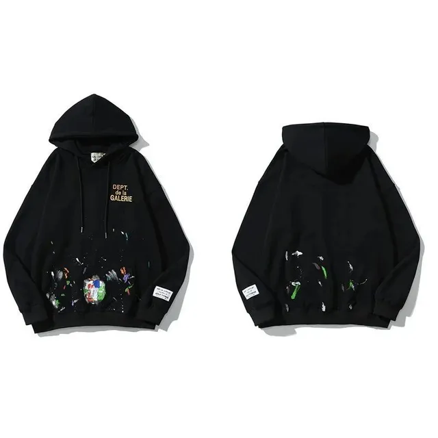 Gallery Dept. Paint Splatter Hoodie Dept. de la Galerie
