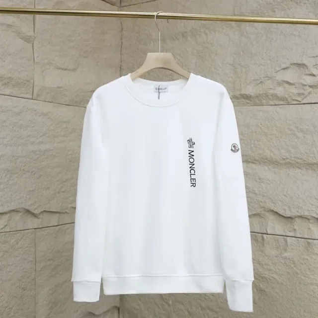 Moncler Crewneck Sweatshirt Logo Print