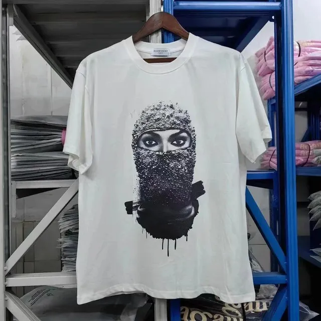 Givenchy Graphic T-Shirt Gas Mask Print
